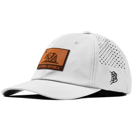 California 31 Performance Dad Hat White