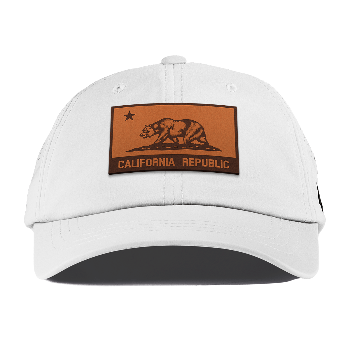 California 31 Performance Dad Hat White