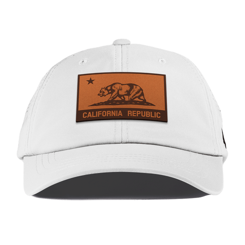 California 31 Performance Dad Hat White