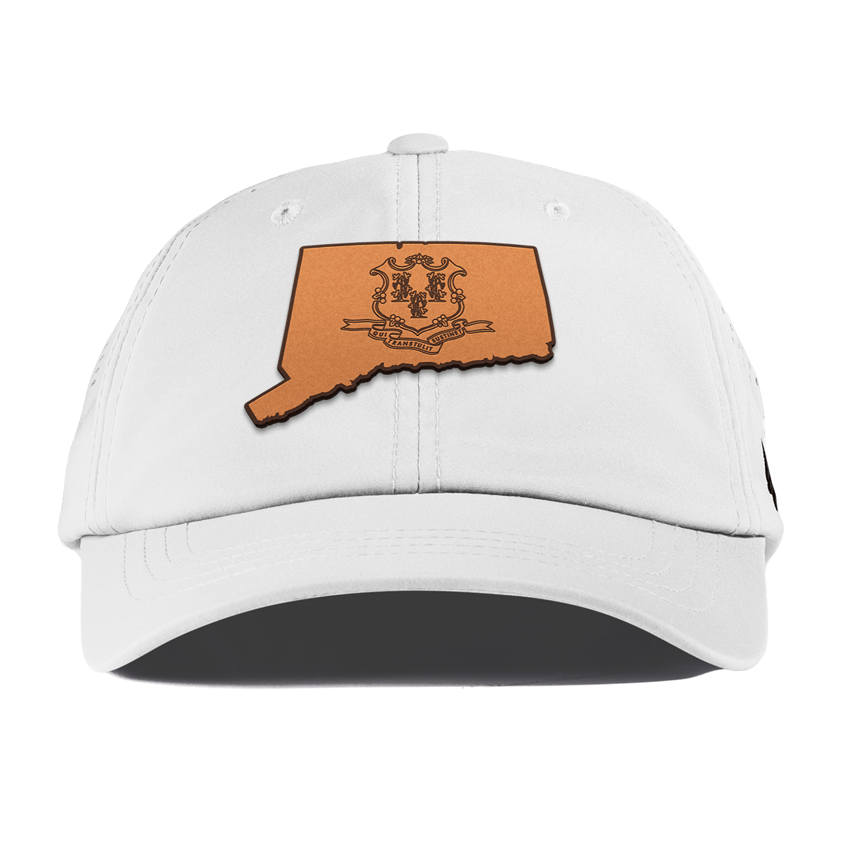 Connecticut 5 Performance Dad Hat White