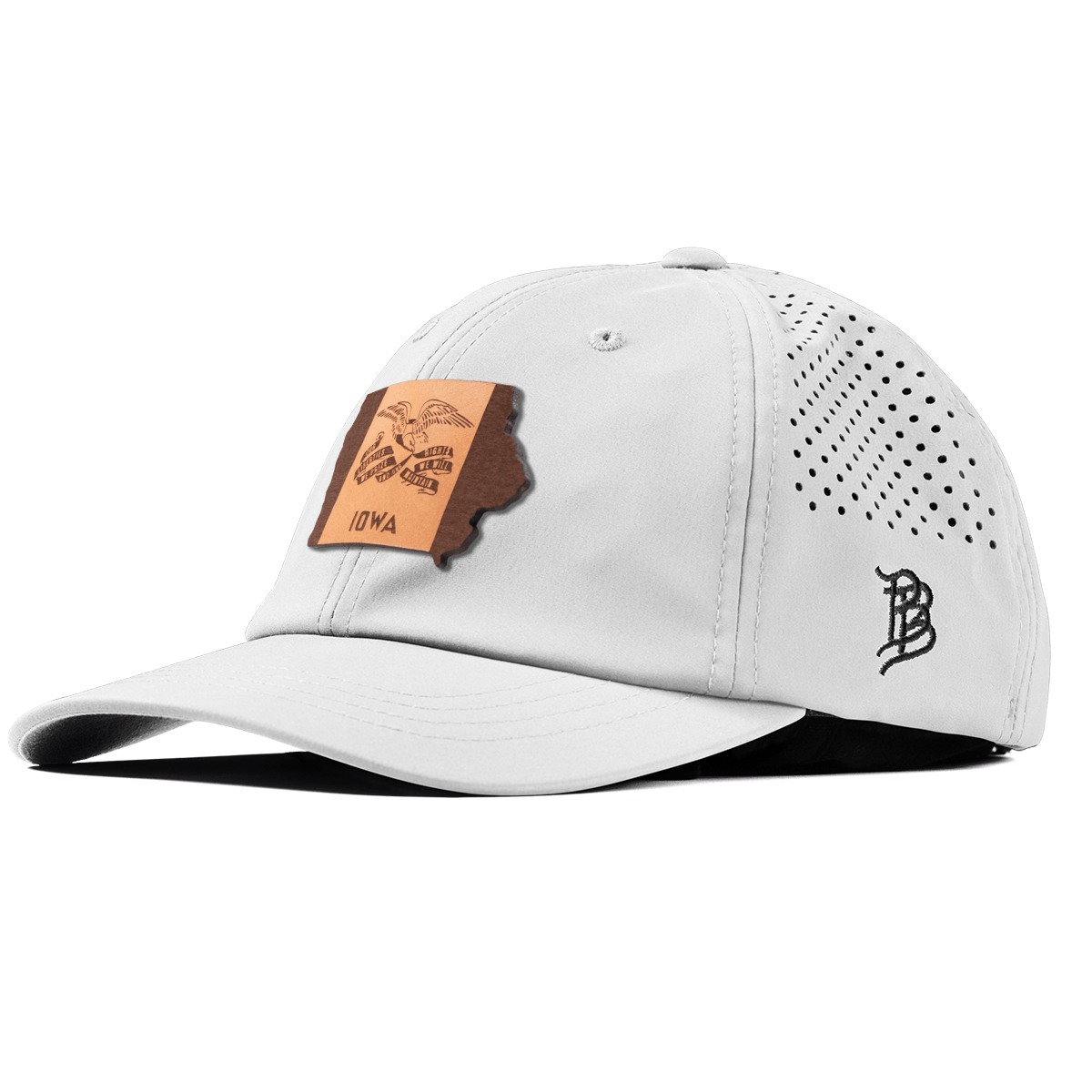 Iowa 29 Performance Dad Hat White