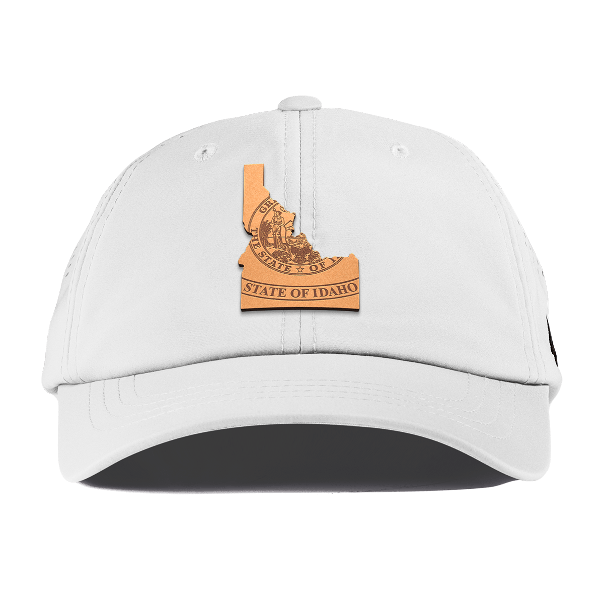 Idaho 43 Performance Dad Hat White