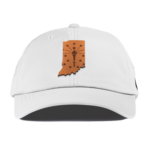 Indiana 19 Performance Dad Hat White