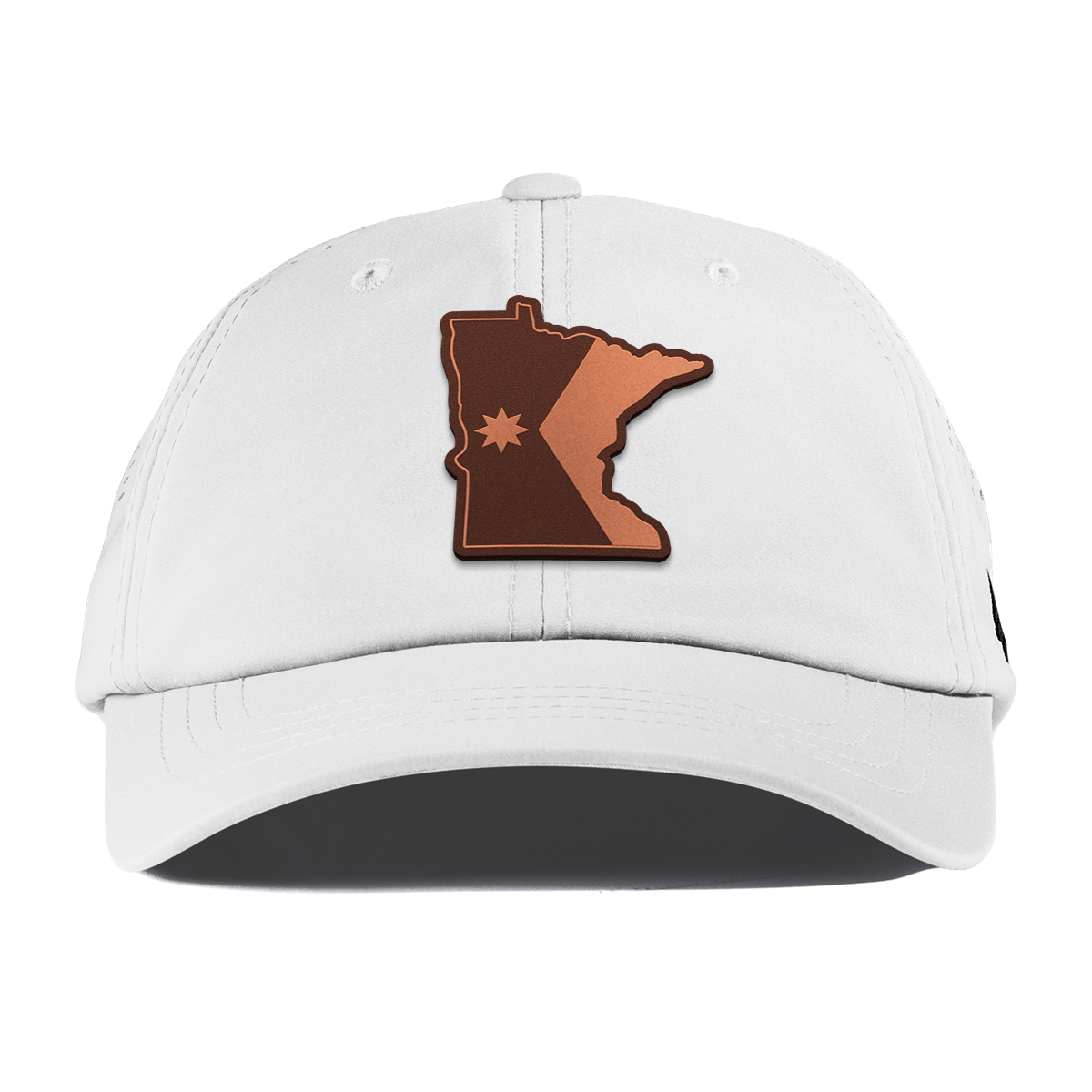 Minnesota 32 Performance Dad Hat White