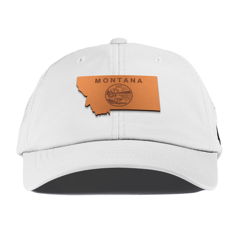 Montana 41 Performance Dad Hat White