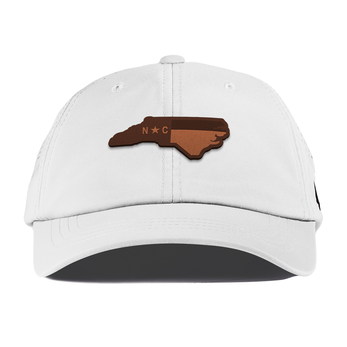 North Carolina 12 Performance Dad Hat White