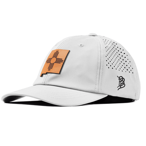 New Mexico 47 Performance Dad Hat White
