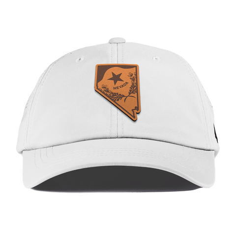 Nevada 36 Performance Dad Hat White