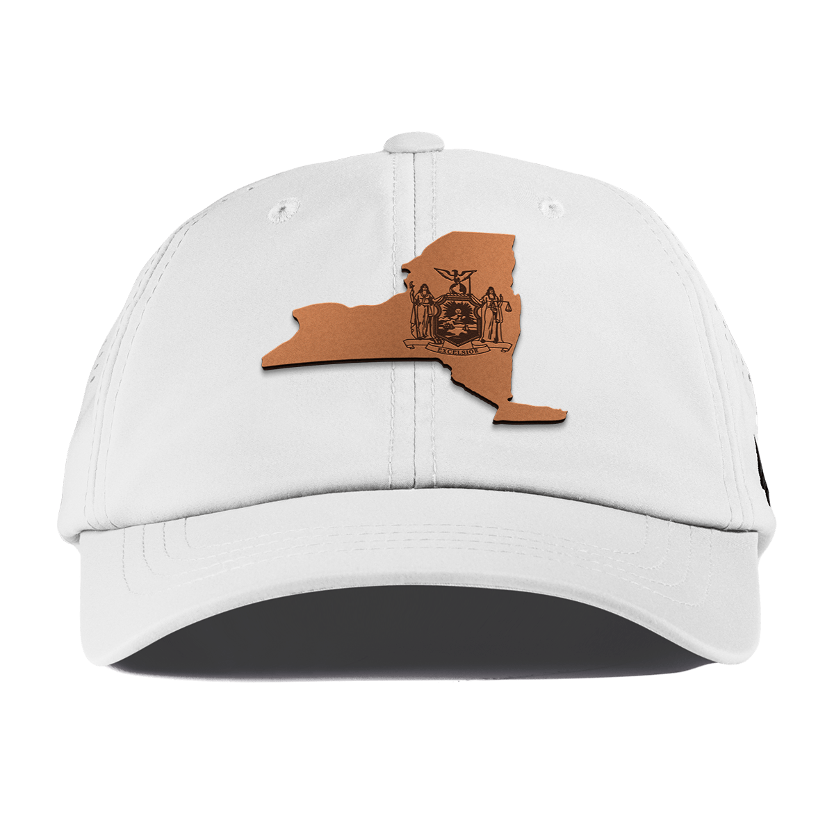New York 11 Performance Dad Hat White