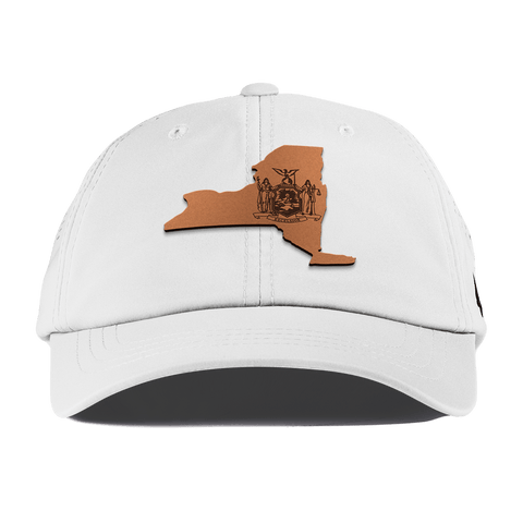 New York 11 Performance Dad Hat White