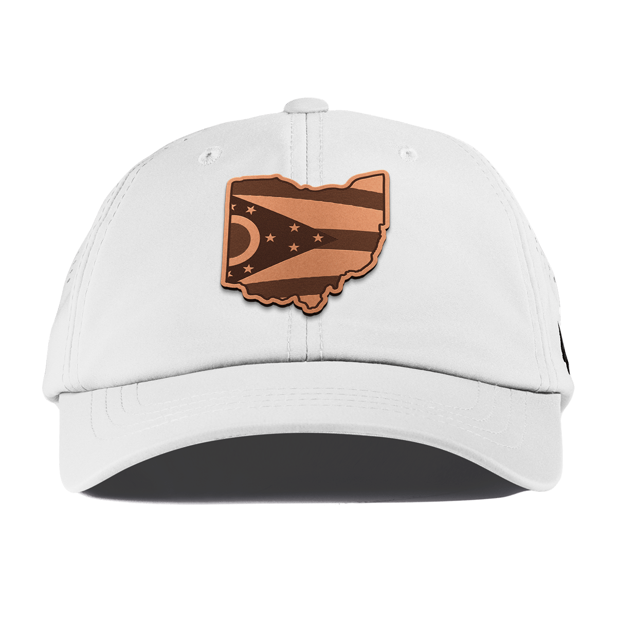 Ohio 17 Performance Dad Hat White