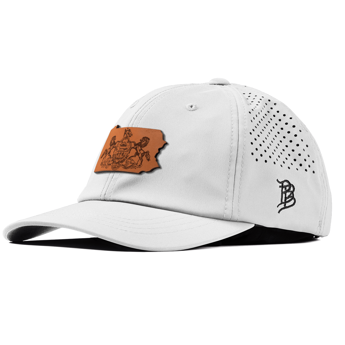 Pennsylvania 2 Performance Dad Hat White