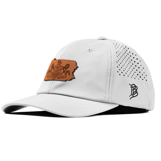 Pennsylvania 2 Performance Dad Hat White