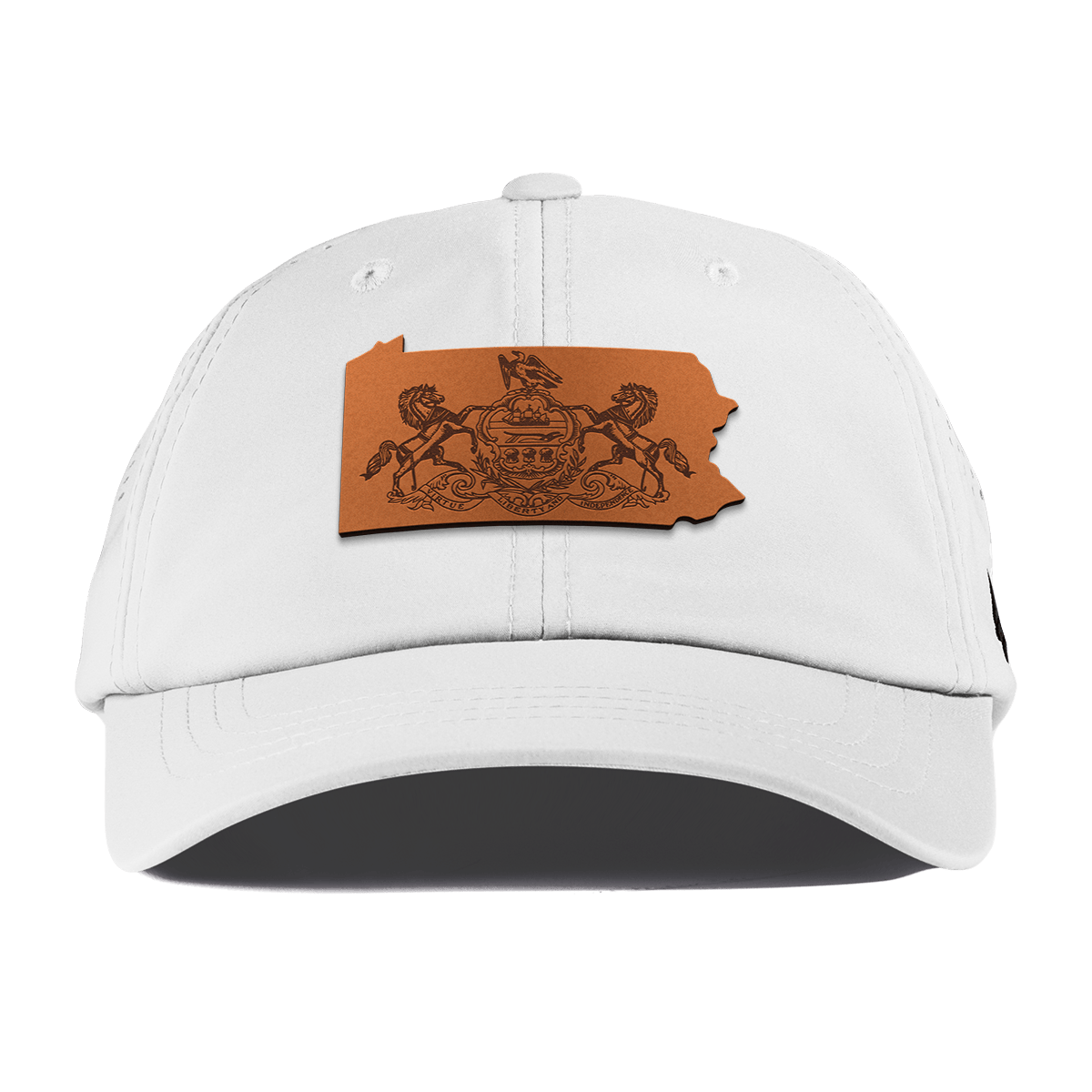 Pennsylvania 2 Performance Dad Hat White