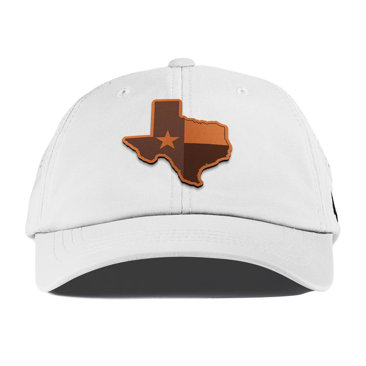 Texas 28 Performance Dad Hat White