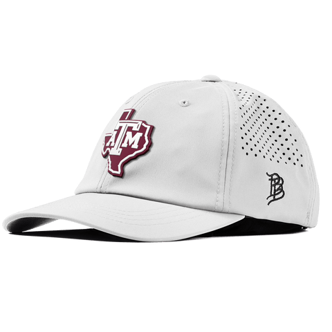 Texas A&M University "Texas A&M Outline" Performance Dad Hat White