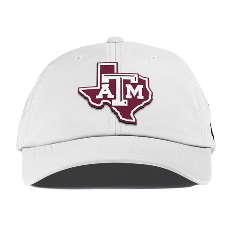 Texas A&M University "Texas A&M Outline" Performance Dad Hat White