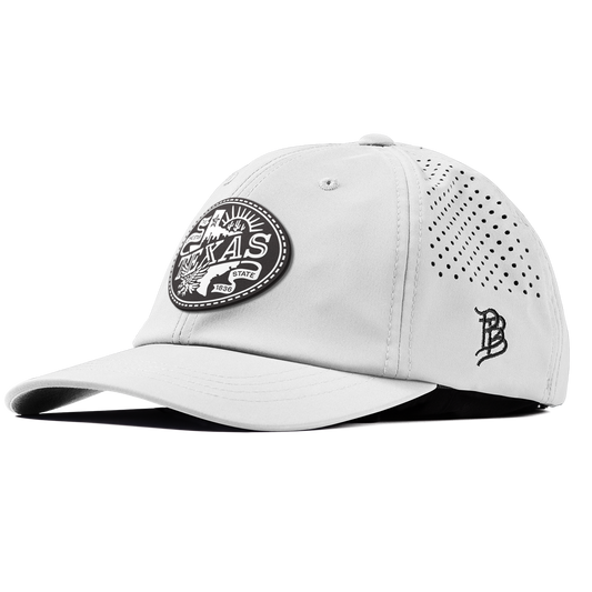 Texas Traveler Performance Dad Hat White