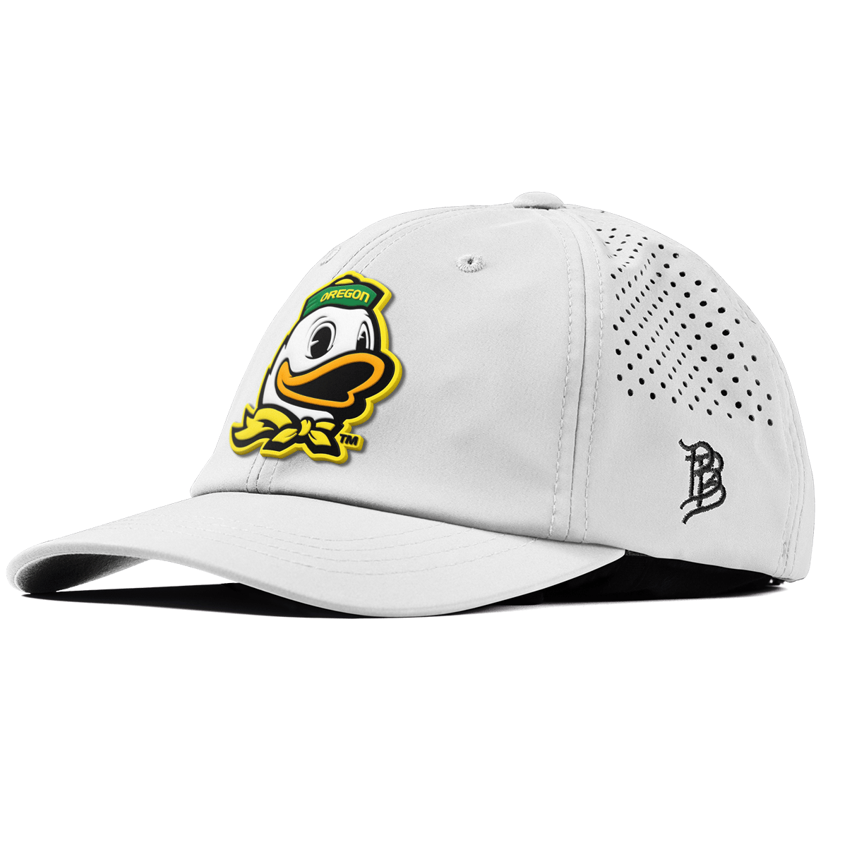 University of Oregon "The Duck" Performance Dad Hat White