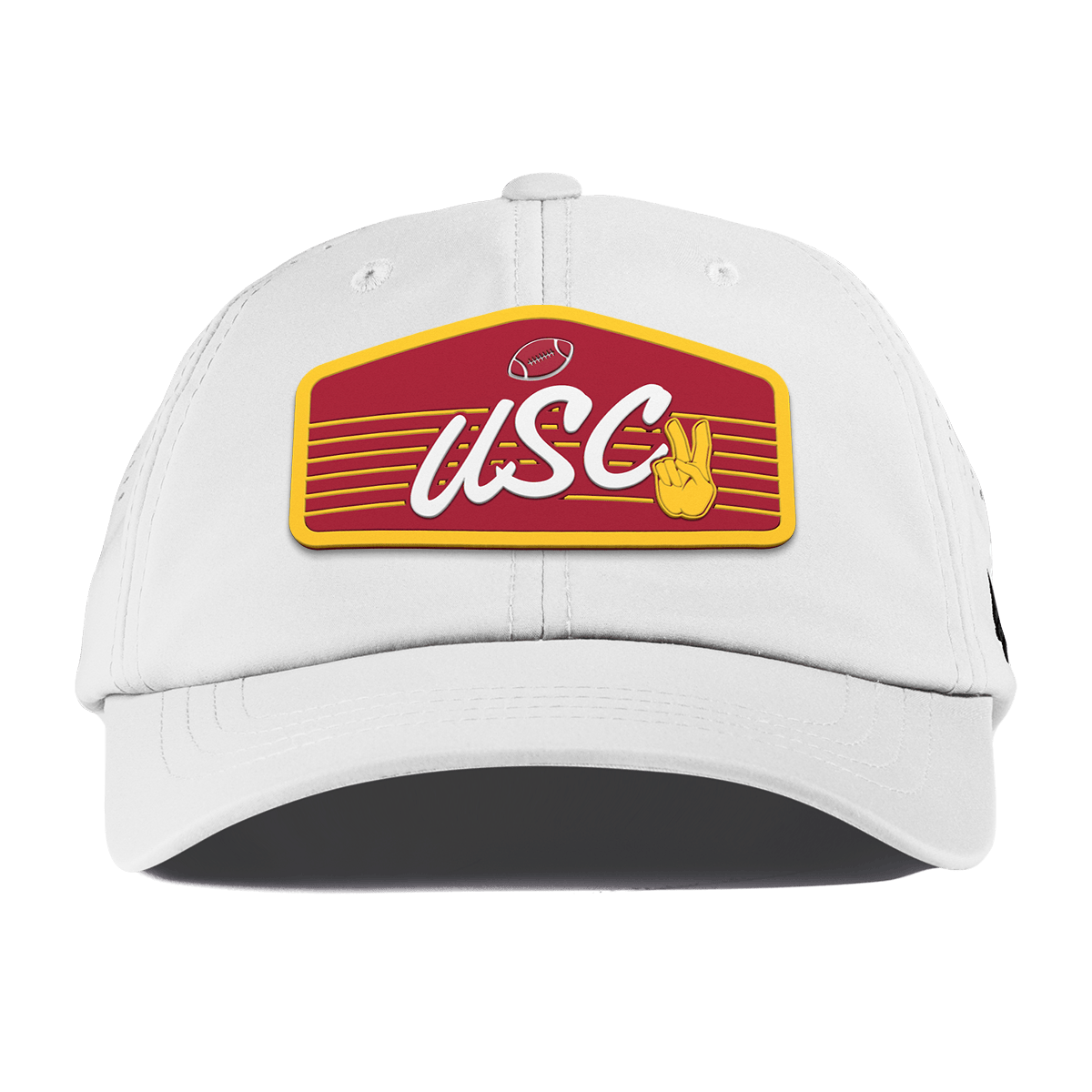 University of Southern California "Trojans Football" Performance Dad Hat White