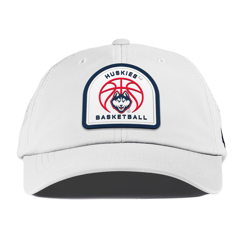 University of Connecticut "UConn Basketball" Performance Dad Hat White