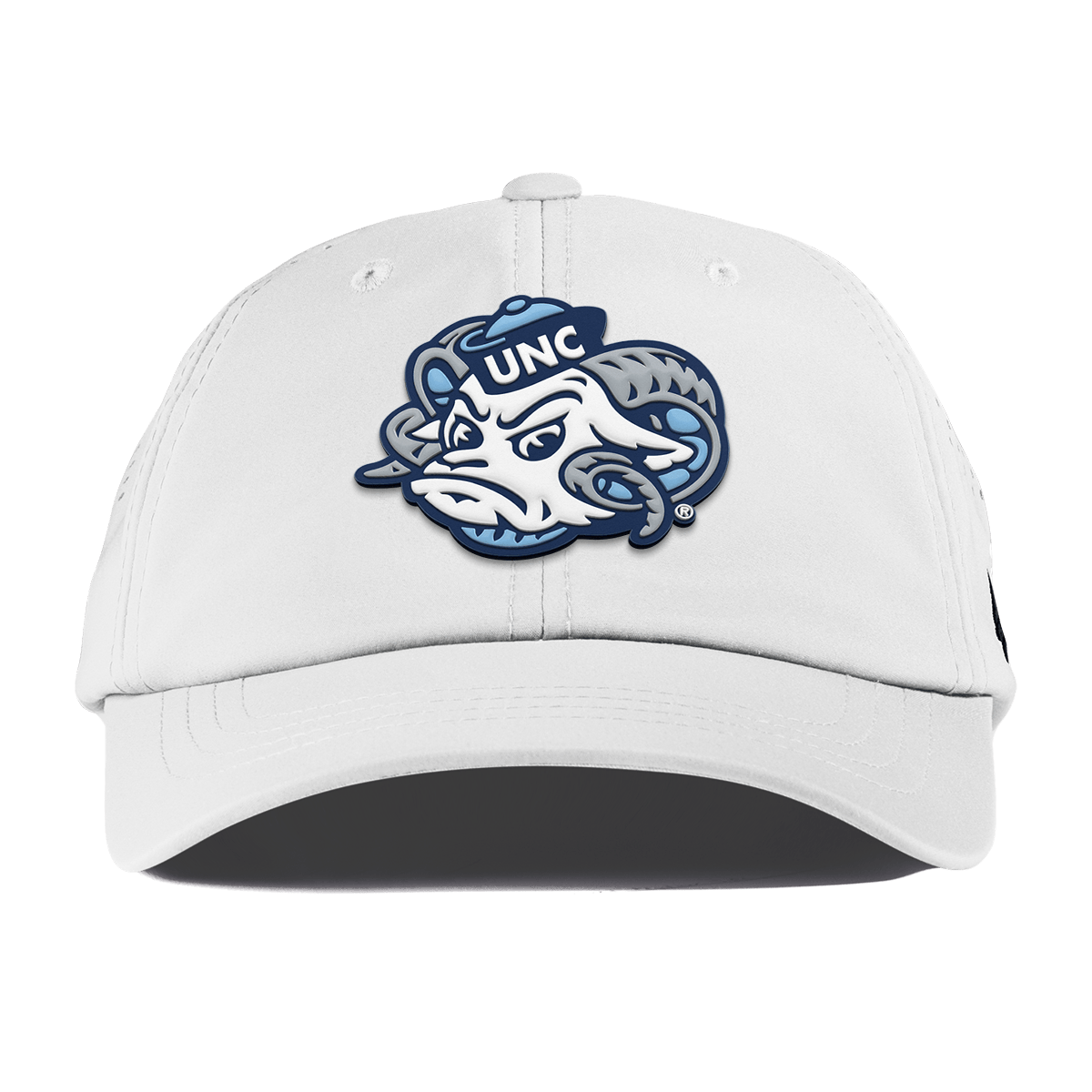 University of North Carolina "UNC Rameses" Performance Dad Hat White