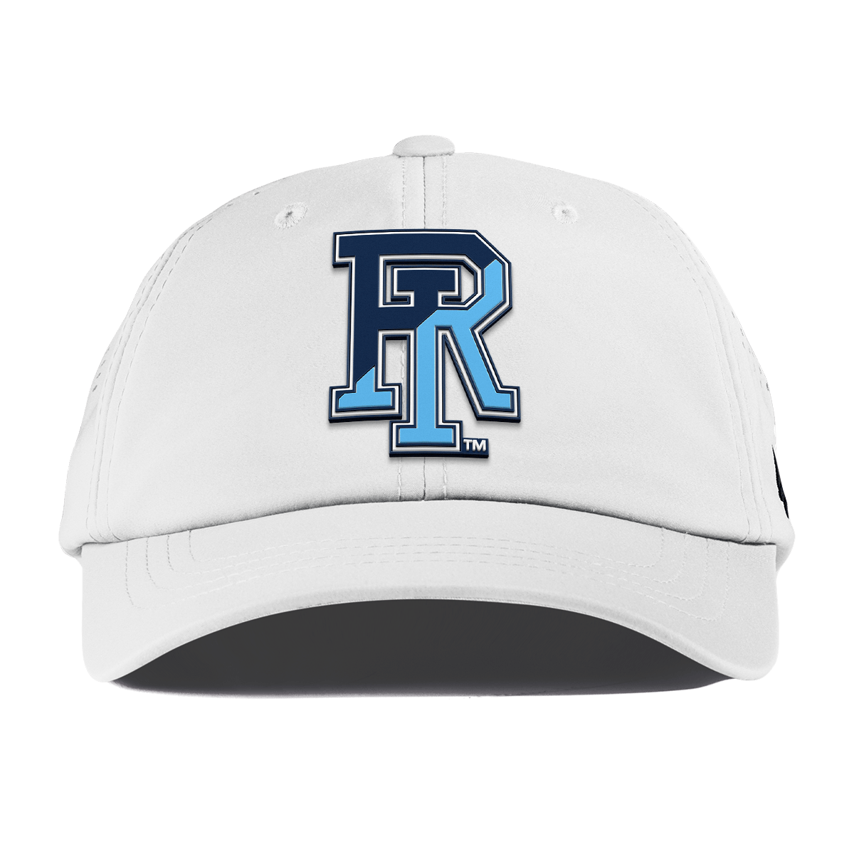 University of Rhode Island "URI Team Logo" Performance Dad Hat White