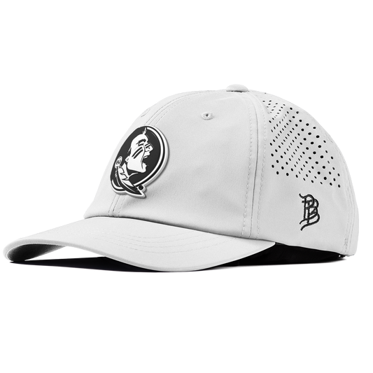 Florida State University "Vintage FSU Team Logo" Performance Dad Hat White