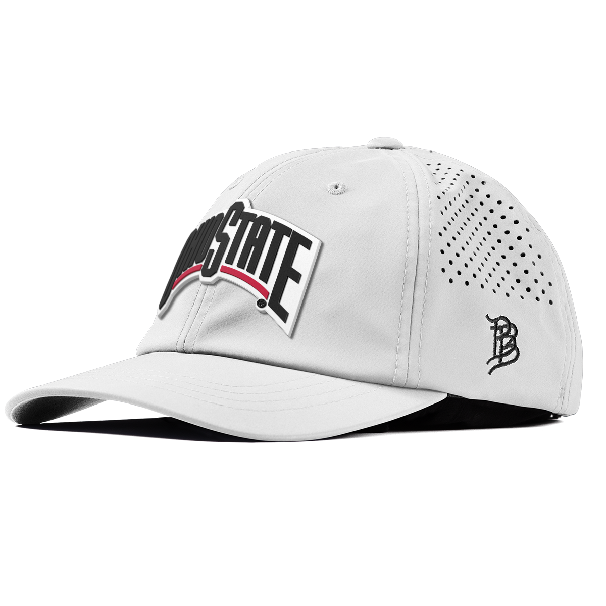 Ohio State University "Vintage Ohio State Block" Performance Dad Hat White