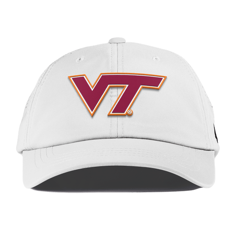 Virginia Tech University "Virginia Tech Team Logo" Performance Dad Hat White