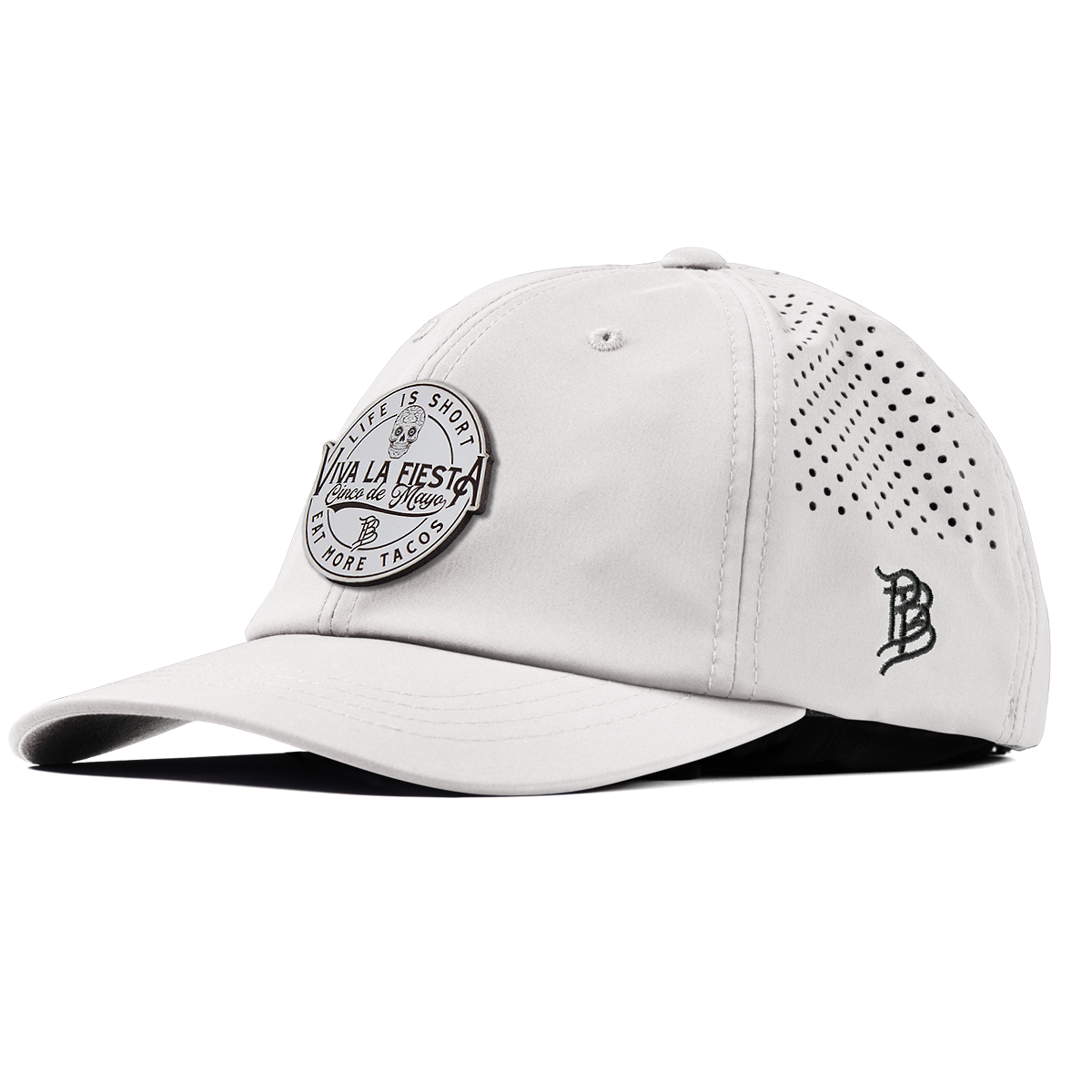 Branded Fiesta Performance Dad Hat White