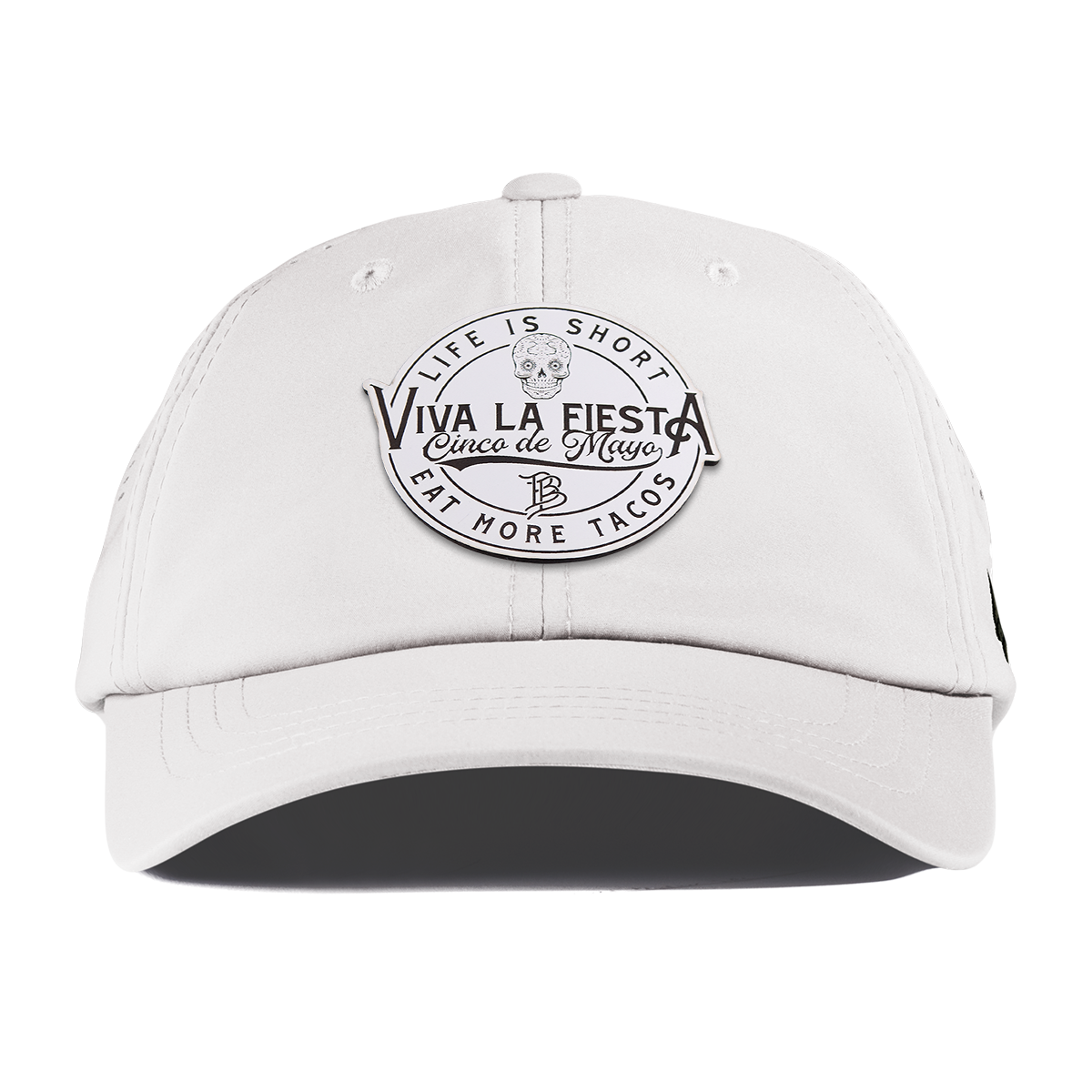 Branded Fiesta Performance Dad Hat White