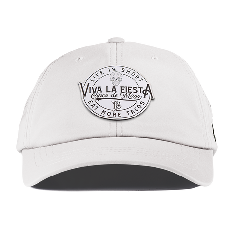 Branded Fiesta Performance Dad Hat White