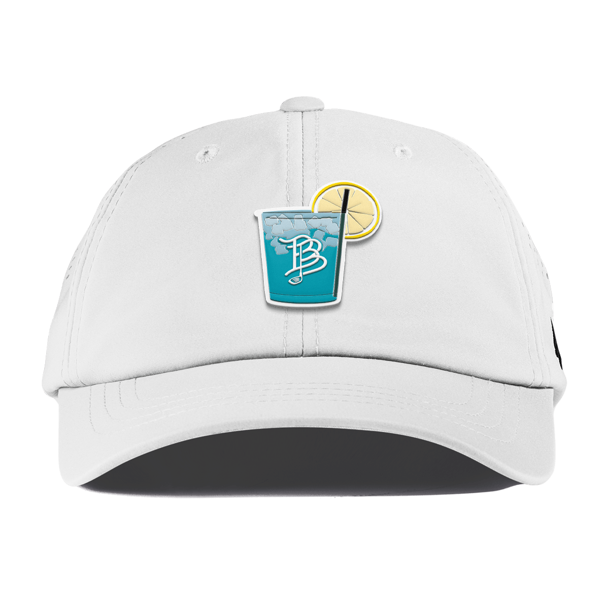 Water Hazard Performance Dad Hat White