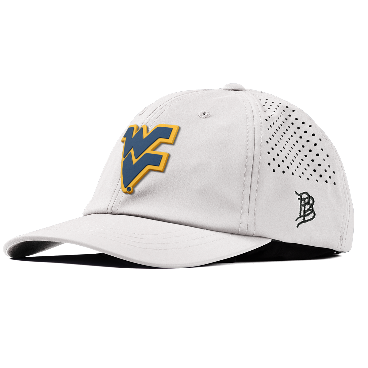 West Virginia University "West Virginia Team Logo" Performance Dad Hat White
