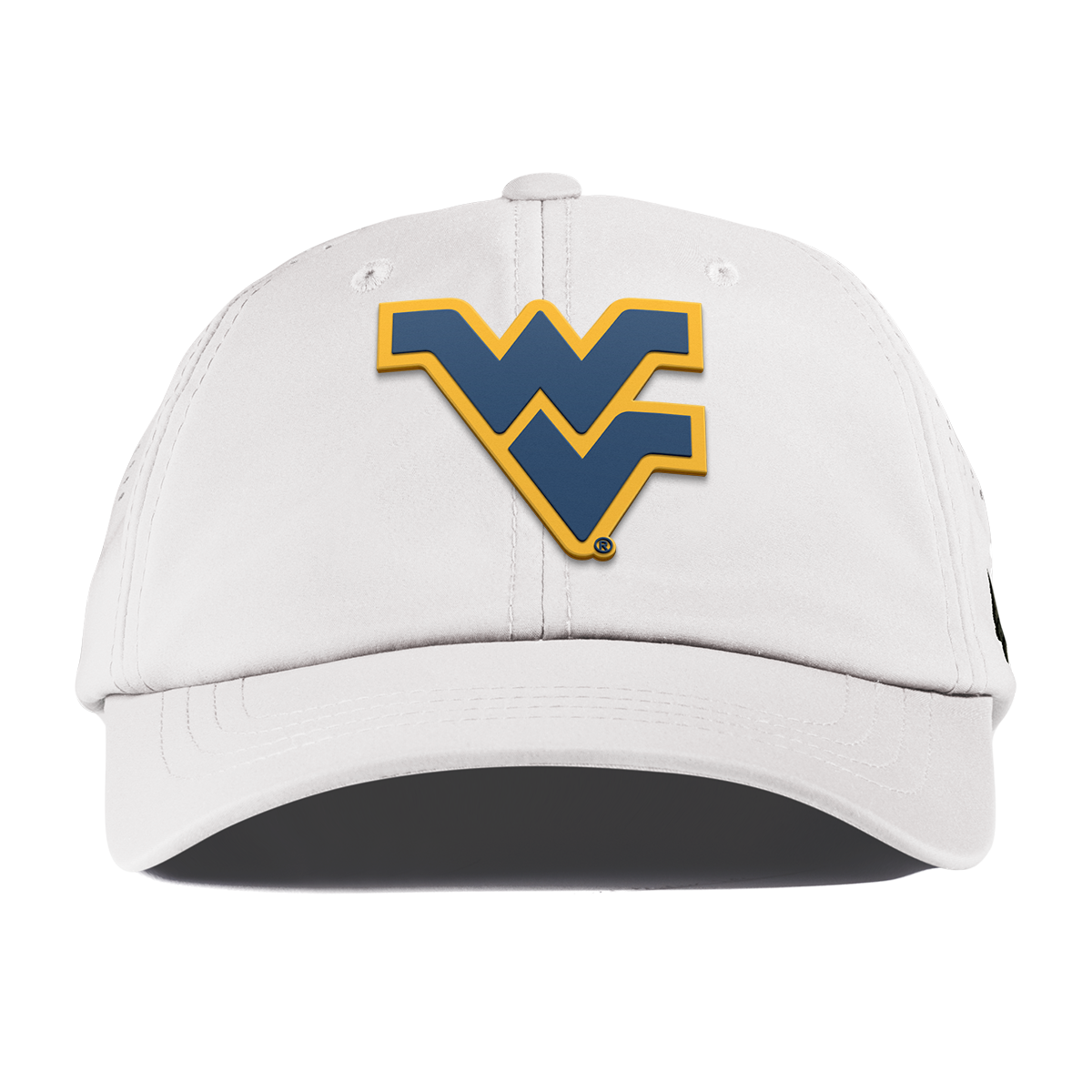 West Virginia University "West Virginia Team Logo" Performance Dad Hat White