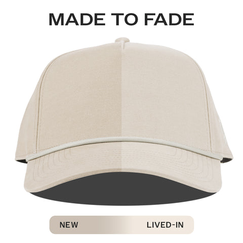 Bare Canvas 5 Panel Rope Beige