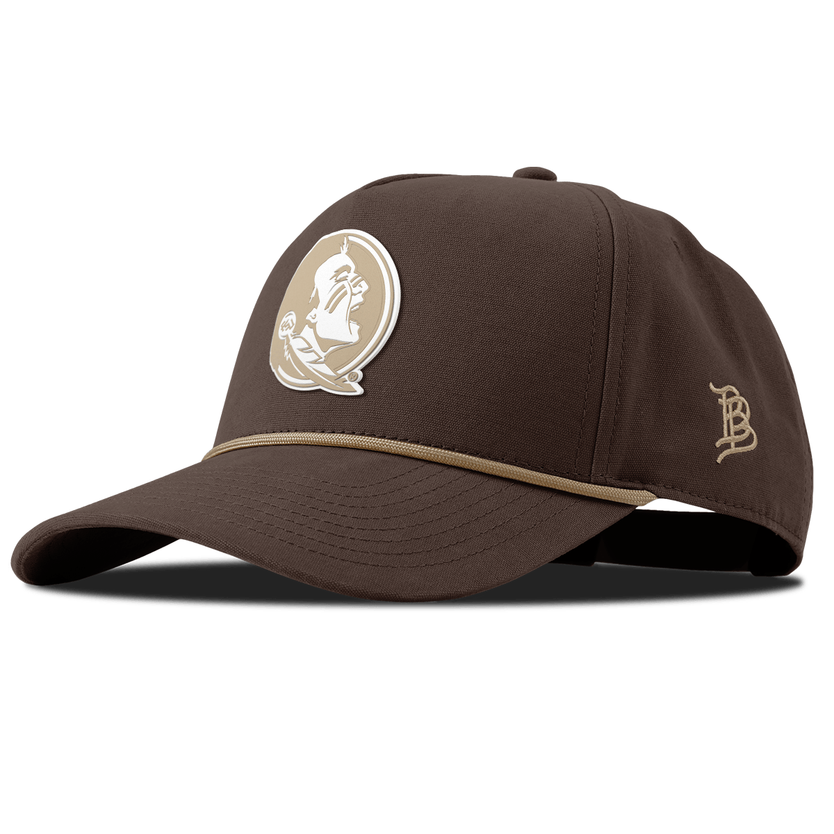 Florida State University "Desert Florida State" Curved Canvas 5 Panel Rope Vintage Brown