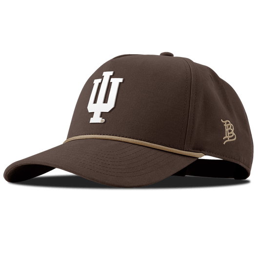 Indiana University "Indiana Desert Series" Curved Canvas 5 Panel Rope Vintage Brown