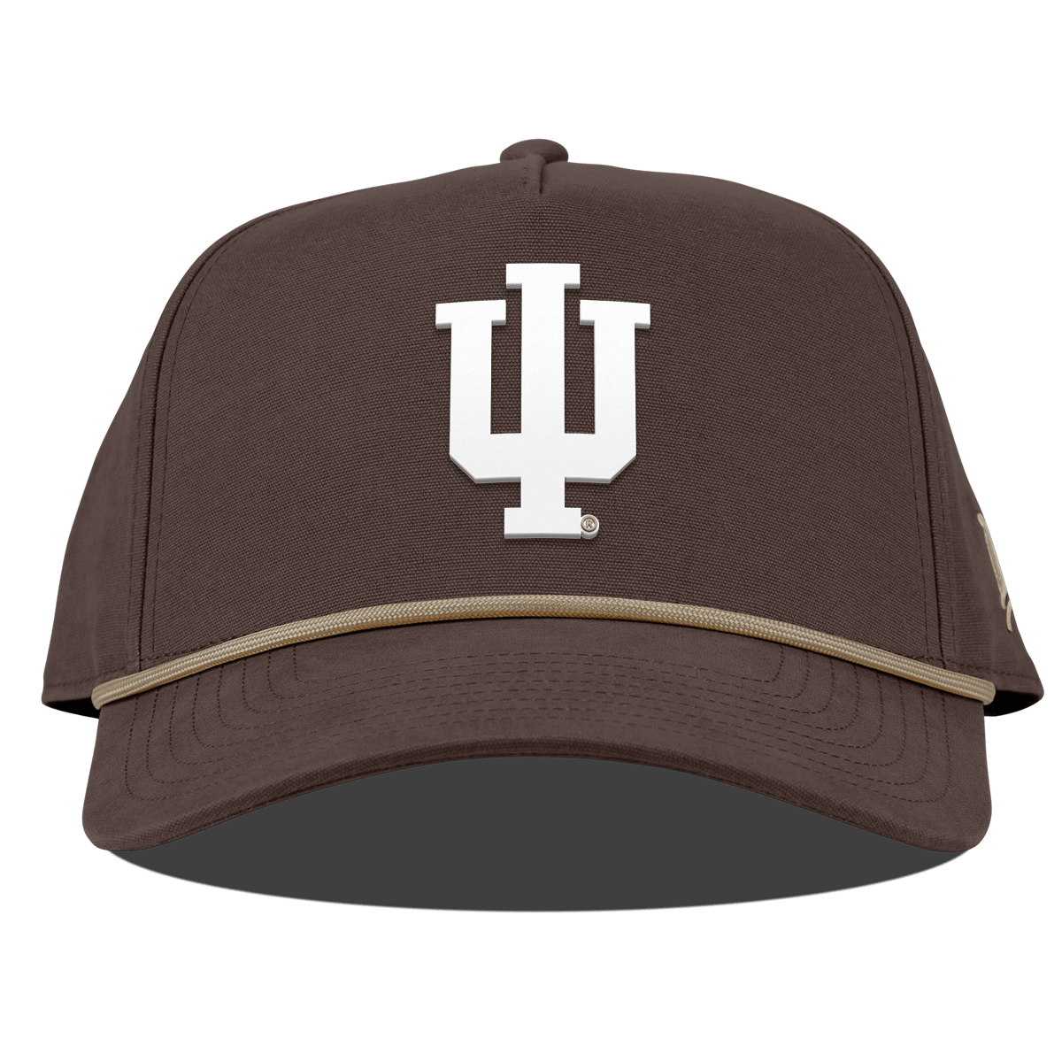 Indiana University "Indiana Desert Series" Curved Canvas 5 Panel Rope Vintage Brown
