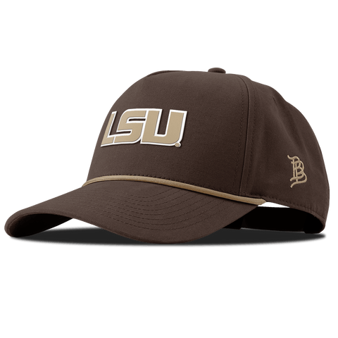 Louisiana State University "LSU Desert Series" Curved Canvas 5 Panel Rope Vintage Brown