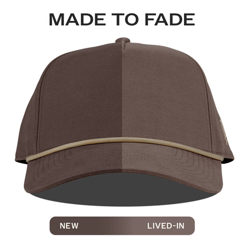 Bare Canvas 5 Panel Rope Vintage Brown