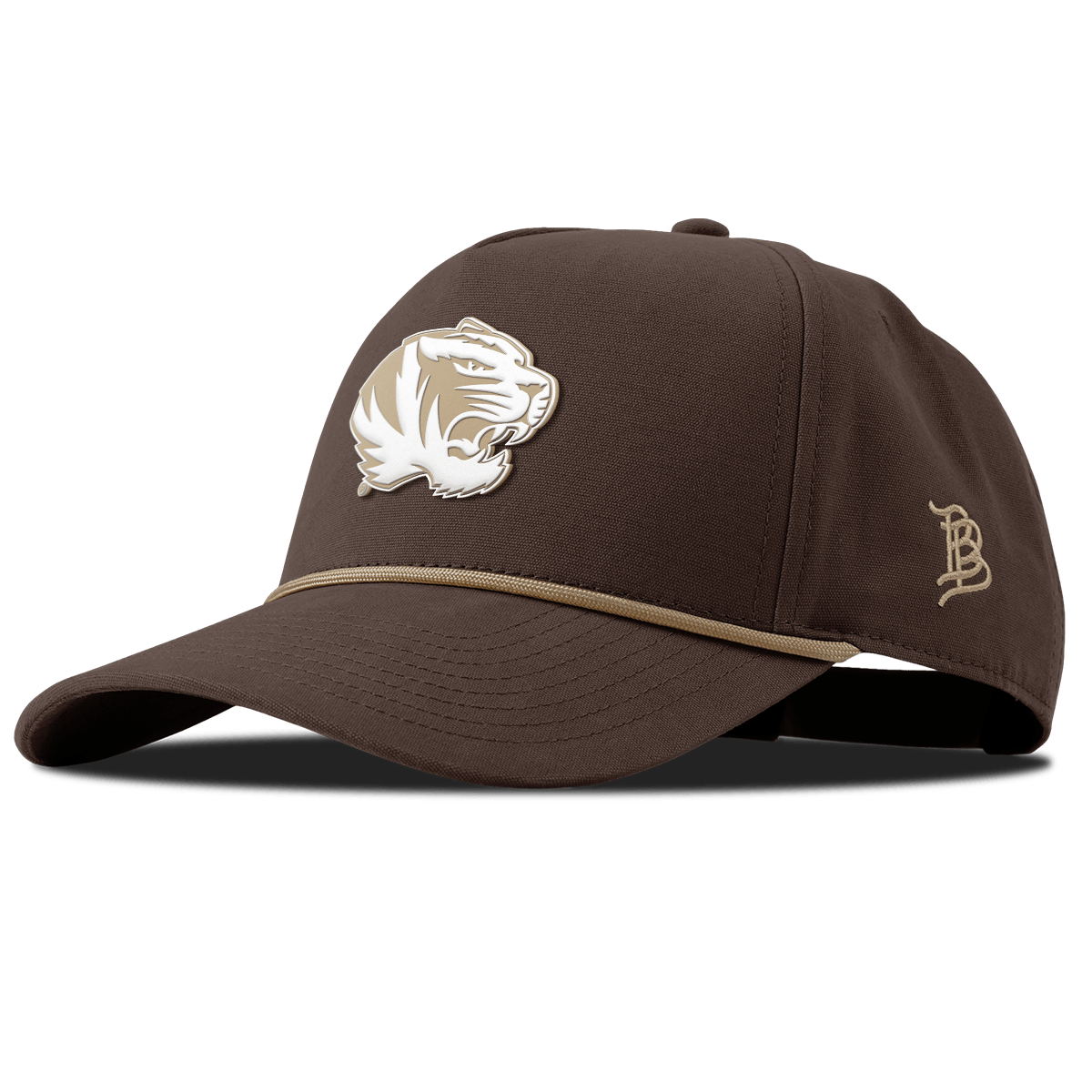 University of Missouri "Missouri Desert Series" Curved Canvas 5 Panel Rope Vintage Brown