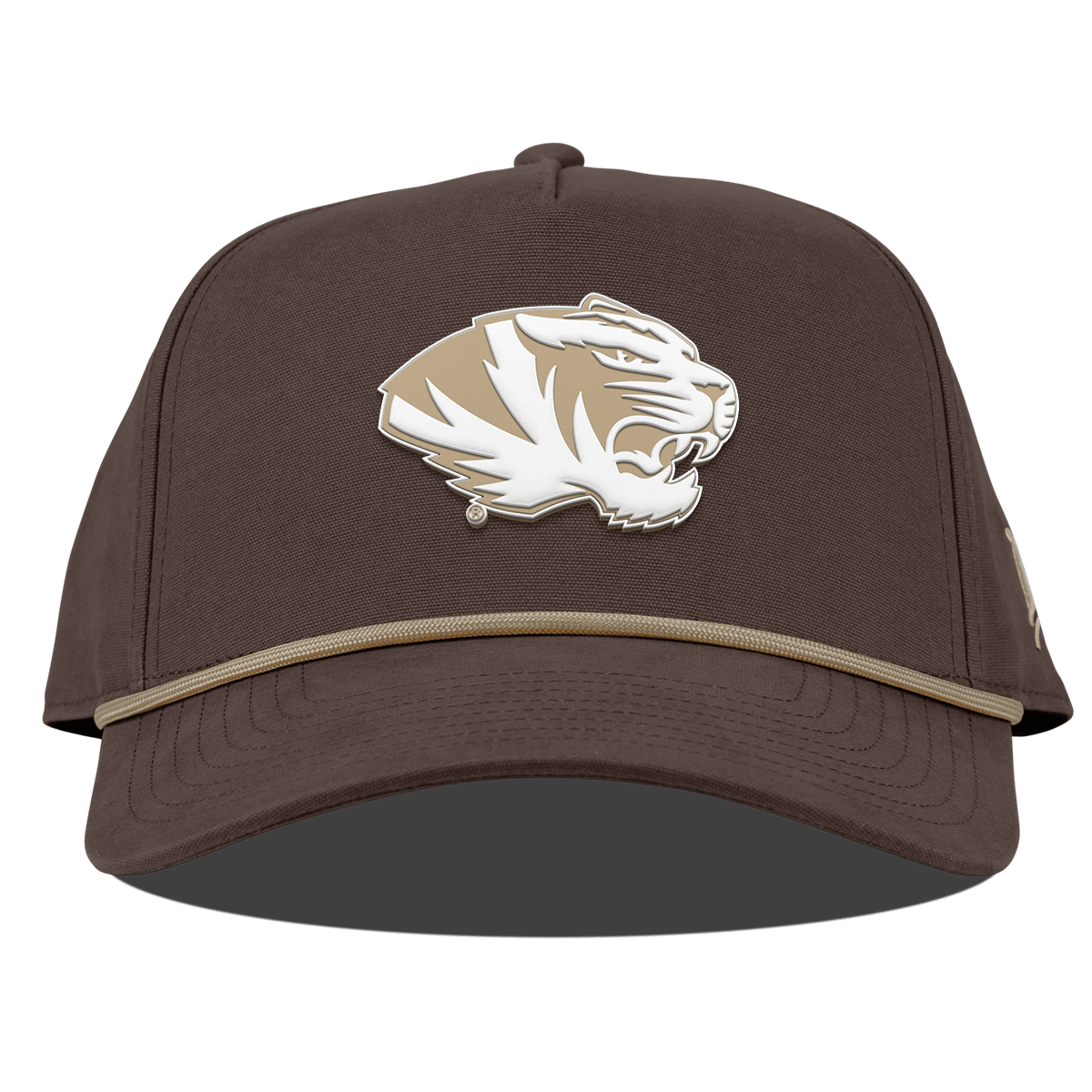 University of Missouri "Missouri Desert Series" Curved Canvas 5 Panel Rope Vintage Brown