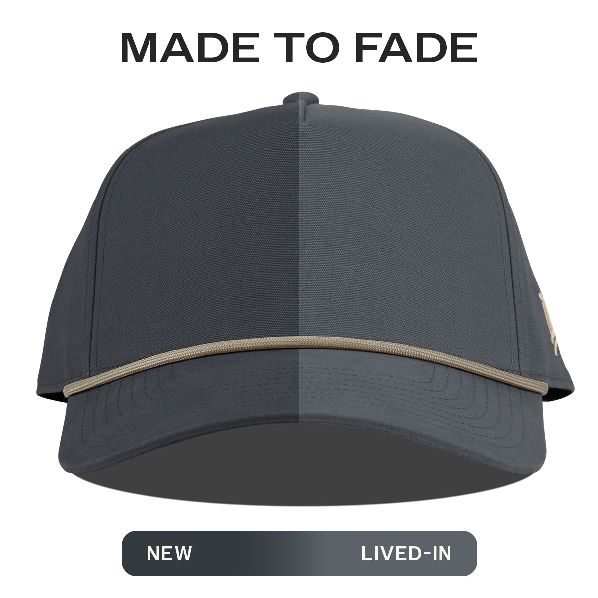 Bare Canvas 5 Panel Rope Vintage Navy