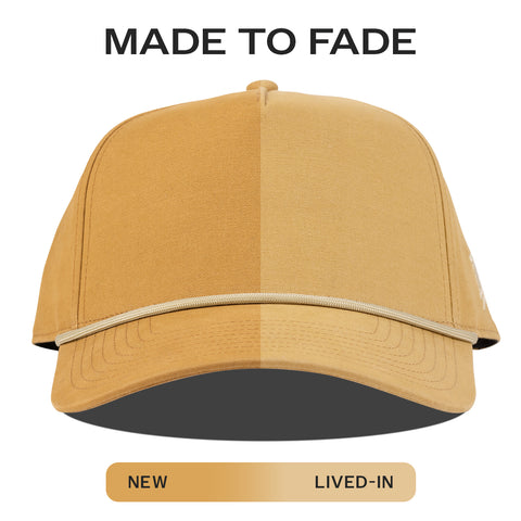 Bare Canvas 5 Panel Rope Wheat