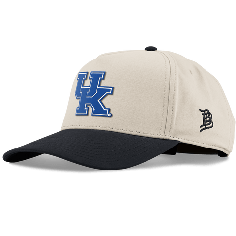 University of Kentucky "Kentucky Team Logo" Curved 5 Panel Canvas Beige/Vintage Black