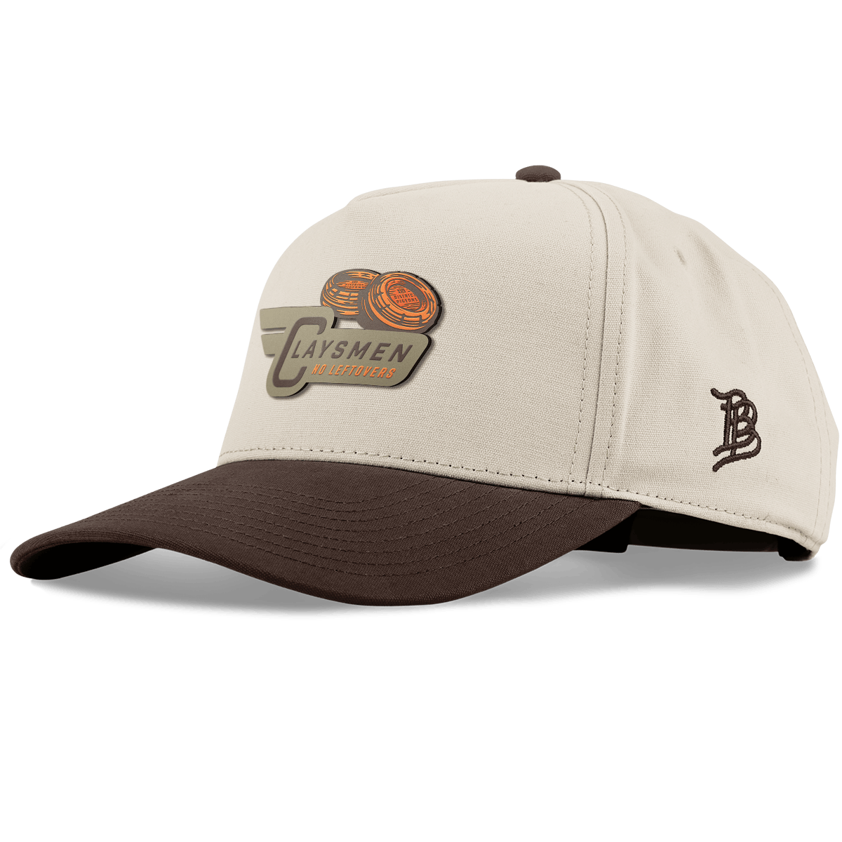 Claysmen Curved 5 Panel Canvas Beige/Vintage Brown