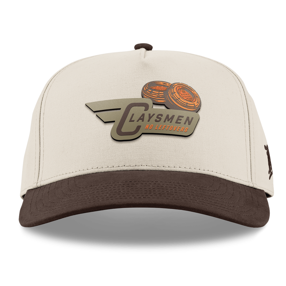 Claysmen Curved 5 Panel Canvas Beige/Vintage Brown