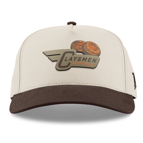 Claysmen Curved 5 Panel Canvas Beige/Vintage Brown